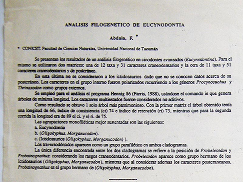 A TRE 1994 - Fernando Abdala PhD